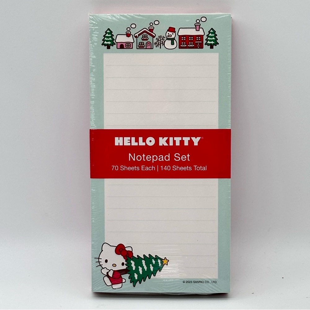Sanrio Hello Kitty Notepad Set of 2 (HK Holiday Village)
